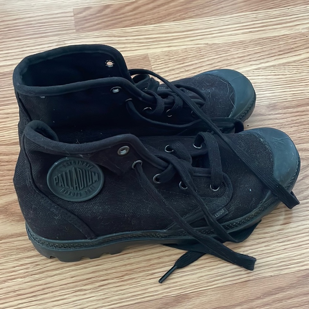 Black Laced Bootie